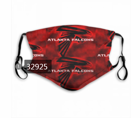 New 2021 NFL Atlanta Falcons 182 Dust mask with filter